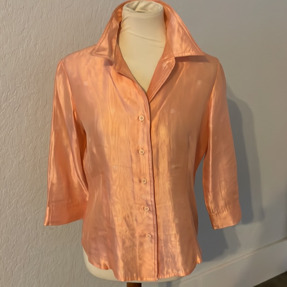 Oscar de la renta vintage blouse. Size 8